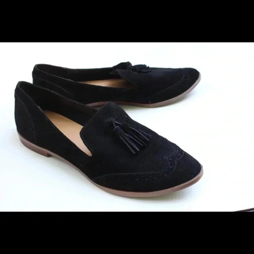 Crown vintage tassel loafers